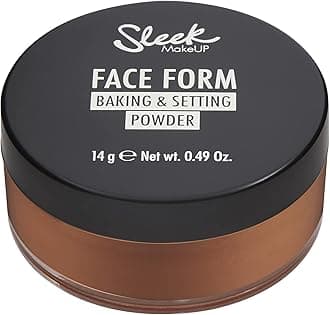 MakeUP Face Form Baking & Setting Powder, Loose Setting Powder to Lock in Your MakeUP, Lightweight Formula, Deep 14g
