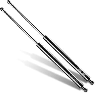 HUOPO 28 inch 200lb/890N Gas Strut Shock 28" Lift Support for Tonneau Cover Snowmobile Trailer Roof Top Cap Lid Queen Murphy Bed Hatch Boat Heavy Steel Door Custom Window Lift, 2pcs