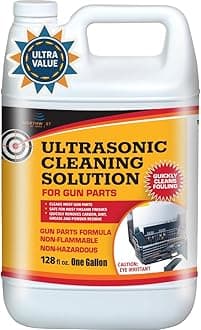 - Ultrasonic Gun Cleaner Solution for Gun Parts Cleaning, Concentrate (Gallon((128 Ounces))