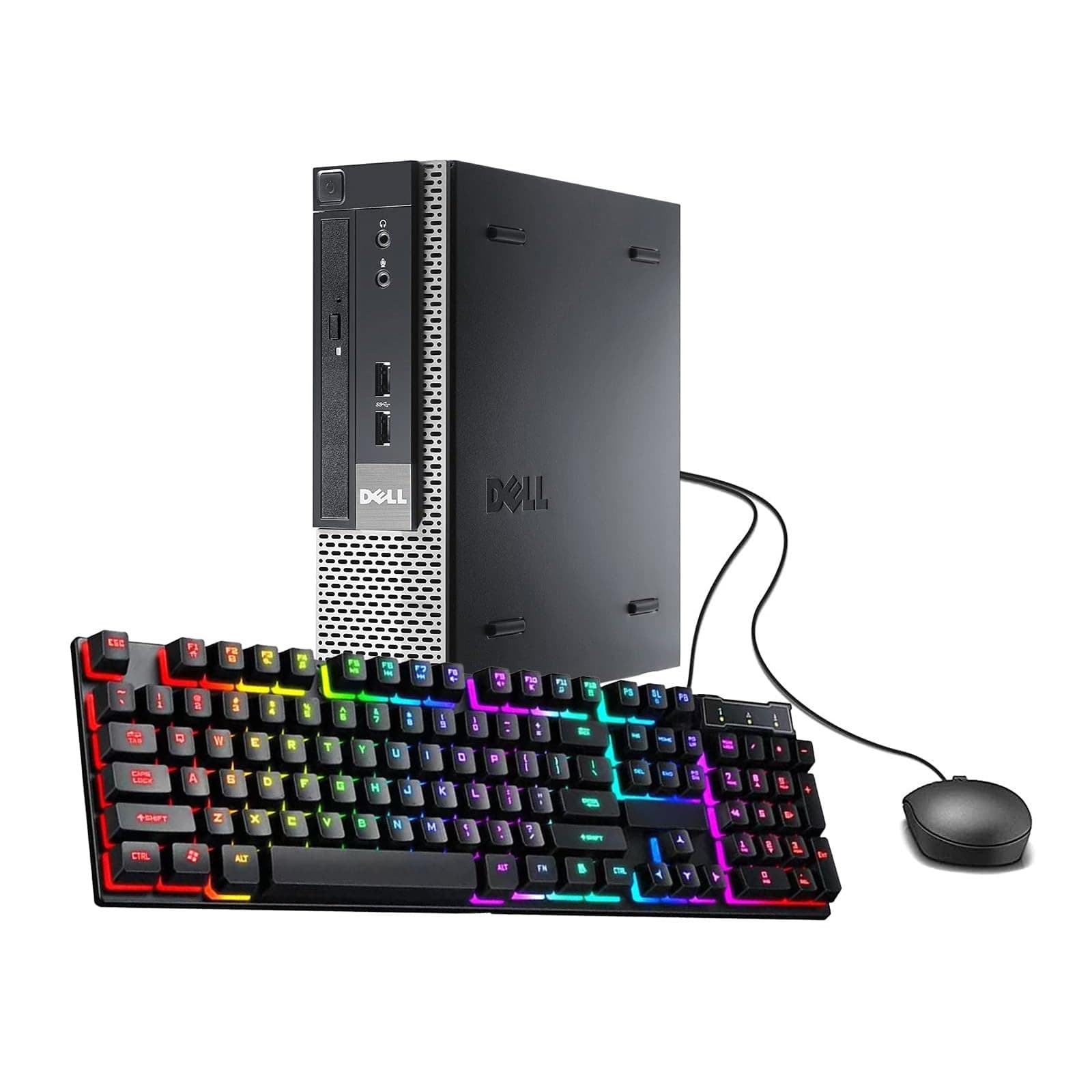 DELL OPTIPLEX 9020 USFF Desktop Computer,Intel Core I5-4570s 2.9GHz up to 3.6GHz, 8GB DDR3, 120GB SSD, DVD, WIFI,HDMI,VGA,Display Port, USB 3.0, Bluetooth 4.0, Win10Pro64 (Renewed)