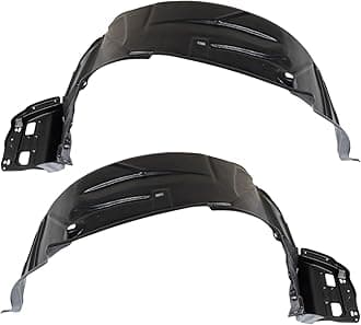 TRQ Inner Fender Liner Set Compatible with 2002-2004 Acura RSX AC1248105 AC1249105