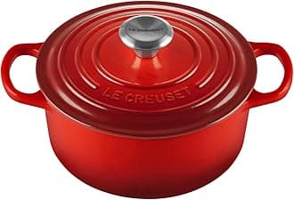 – Signature Enamelled Cast Iron Round Casserole Dish With Lid, 18 cm,1.8 Litre, Cerise, 21177180602430