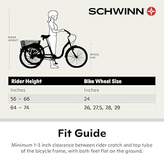 schwinn Meridian フルサイズ 大人用三輪車 26輪サイズ バイク トライク。