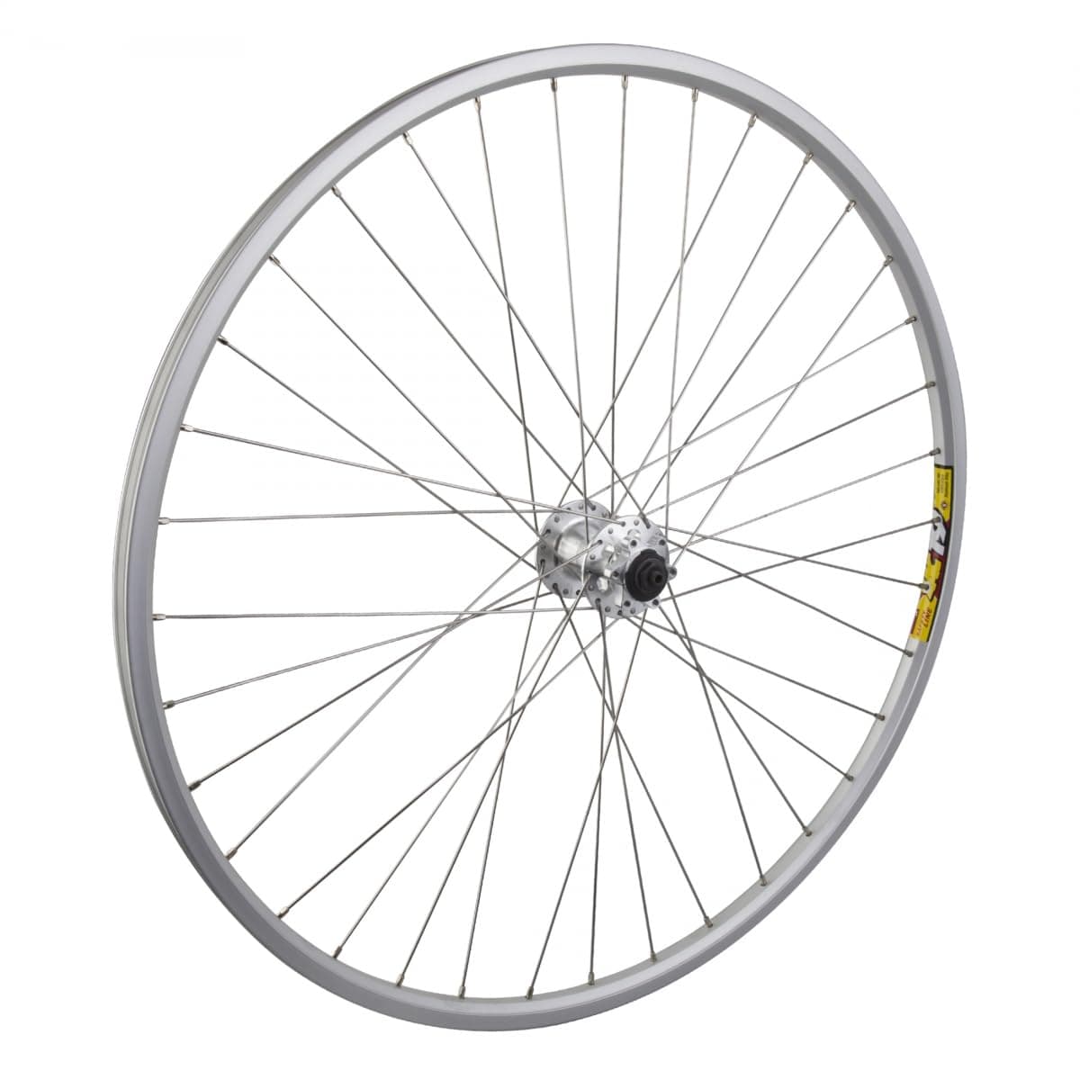 WheelMaster 700c Front Wheel - Quick-Release, 36H, Silver/Silver/Steel