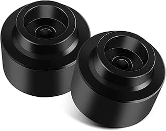 Rear Lift 2 inch Leveling Kit for Chevrolet Avalanche 1500 2001-2018,Tahoe, for Suburban 1500 2" Rear Lift Aircraft Billet Coil Spring Spacers 2WD 4WD Black