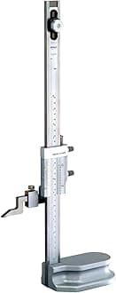 Mitutoyo MIT514-103 Double Scale Vernier Height Gauge, 0mm-300mm/0"-12" Range