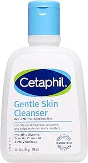 Gentle Skin Hydrating Face Wash 118ml, Paraben Free, Sulphate-Free Gentle Skin Hydrating Cleanser with Niacinamide, Vitamin B5 for Dry to Normal, Sensitive Skin