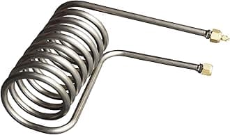 Titanium Tube Cooling Coil Evaporator Heat Exchanger for 1.5HP Seawater Aquarium Chiller Fish Tank Seafood Pond (1.5HP-8.5turns)