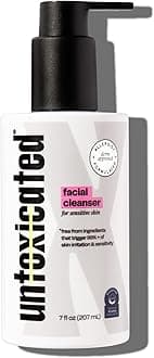 Face Wash - Gentle & Hydrating Face Cleanser for Sensitive Skin - Ceramides, Hyaluronic Acid & Glycerin - No Common Irritants - Non-Foaming - Soap Free - Fragrance Free - 7 Ounce