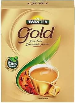 Tata Tea Gold | Assam teas with Gently Rolled Aromatic Long Leaves | Rich & Aromatic Chai | Black Tea | 500gram|Loose Leaves