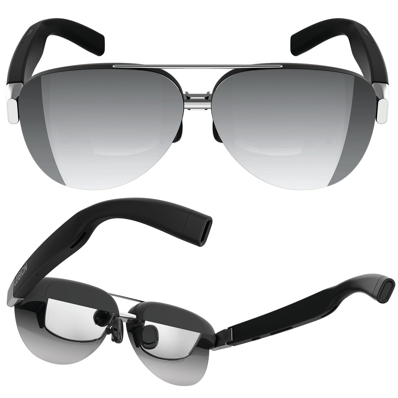 Lenovo Legion Glasses Gen 2 - Micro-OLED Personal Wearable Monitor for Gaming & Movies, FHD 120Hz Plug-and-Play Display for Lenovo Legion Go & USB-C Devices, High-Fidelity Audio & Privacy