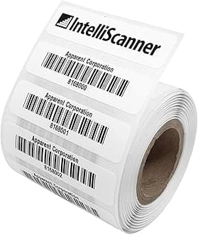 IntelliScanner Asset Tags (Roll of 500 - Customized)
