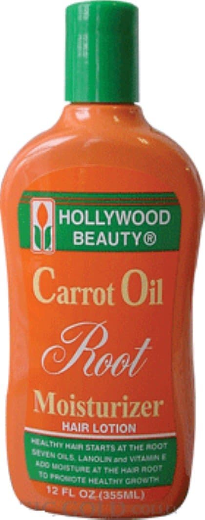 Hollywood Beauty Carrot Oil Root Moisturizer, 12 Ounce