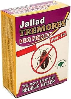 Jallad TREMORES BUG FIGHTER Bed Bug Spray Powder - 10 Gram | Long Lasting Protection from Cocroach & Termite | Powerful Spray for Bugs from Plant/Home/Kitchen (Pack of 3)