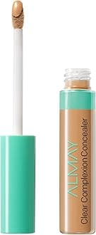 Clear Complexion Acne & Blemish Spot Treatment Concealer Makeup with Salicylic Acid- Lightweight, Full Coverage, Hypoallergenic, Fragrance-Free, for Sensitive Skin, 400 Medium/Deep, 0.3 fl oz.