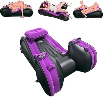 Sex Sofa, Automatic Inflatable Sex Chair for G Spot Position, Sex Furniture for Bedroom with Sex Pillow, Built-in One-Touch Air Pump, Couple Sex Bondage BDSM Adult Toys for Indoor Outdoor