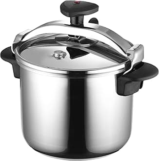 MAGEFESA Star Pressure Cooker, 8.4-Quart, 18/10 Stainless Steel, Works on All...