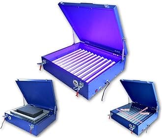 INTBUYING UV Exposure Unit Silk Screen Printing LED Light Box 24x28 Inches 110V