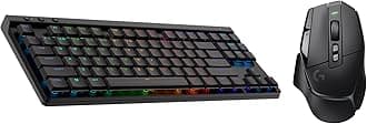 Logitech G502 X Lightspeed Wireless Gaming Mouse + G515 TKL Wireless Gaming Keyboard (Tactile) Bundle: Black