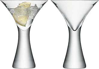 LSA InternationalMoya Cocktail Glass 300ml Clear | Set of 2 | Mouthblown & Handmade Glass | MV18