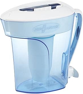 Zerowater Zp-010, 10 Cup Water Filter Pitcher With Water Quality Meter