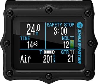 Shearwater Perdix 2 Ti Dive Computer Black Titanium