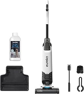 Eureka All in One Wet Dry Vacuum Cleaner and Mop for Multi-Surface Lightweight Self-Cleaning System, for Hard Floors and Area Rugs, 2-in-1, Corded