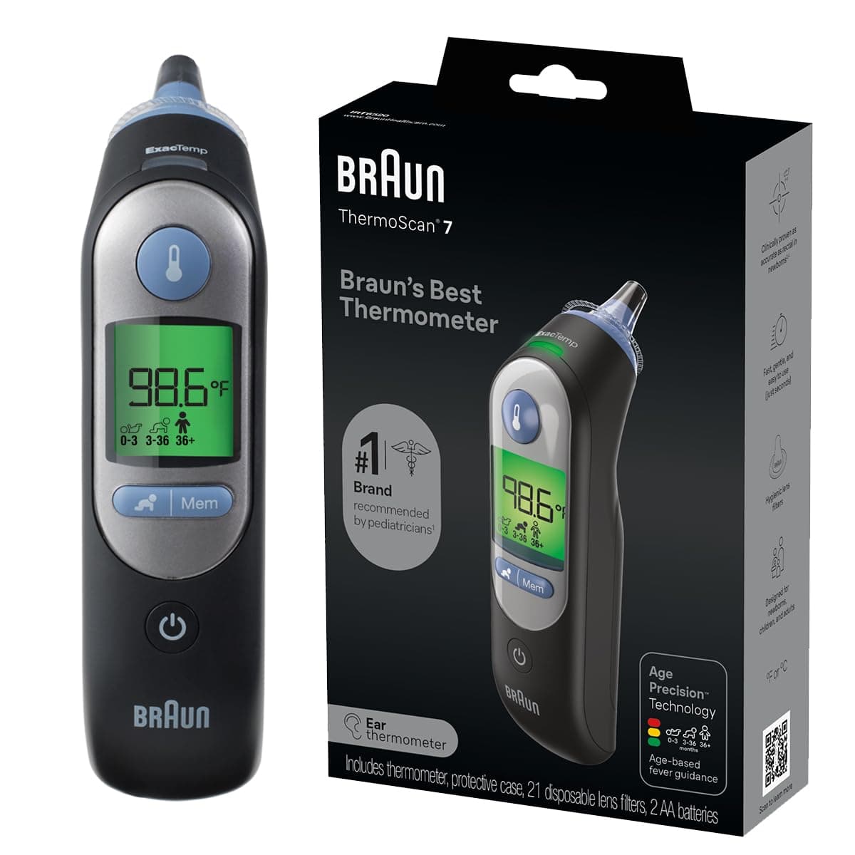 Braun Thermoscan 7 Digital Ear Thermometer