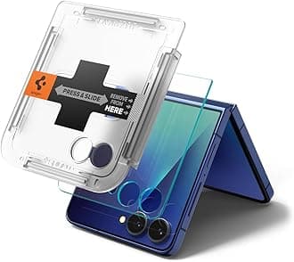 Spigen Glas.tR EZ Fit Tempered Glass External Screen Protector for Samsung Galaxy Z Flip7-2 Pack