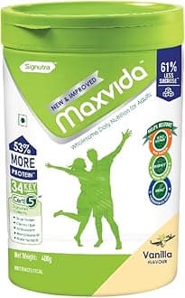 Maxvida Wholesome Daily Nutrition Drink For Adults 400g, Vanilla Flavour