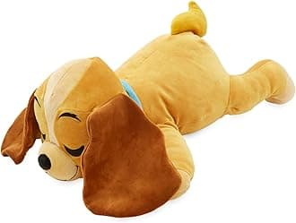 DISNEY STORE Cuddleez Plush - Lady - Big Plush - Super Soft & Huggable Toy for Fans & Kids of All Ages - Perfect Collectible Gift, Plushy