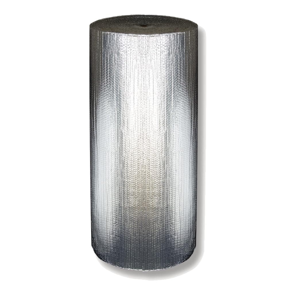 Bubble Wrap Insulation RadiantGUARD Reflex-AIR PRO 500 sq ft | 48-inch by 125-feet | Reflective Insulation Roll for Crawl Space, Metal Building, Pole Barn, Concrete Slab