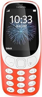 Nokia MT000737 3310 Unlocked Dual UK SIM-Free Mobile Phone - Red