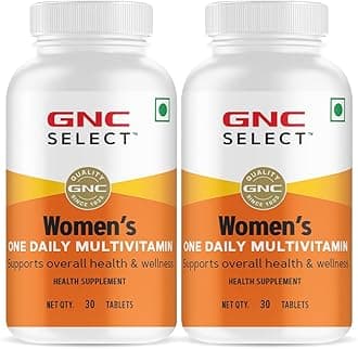 Women’s ONE DAILY MULTIVITAMIN | Supports Overall Health & Wellness | With Biotin, Vitamin B12, A, C & D3-30 Tablets (Pack of 2)
