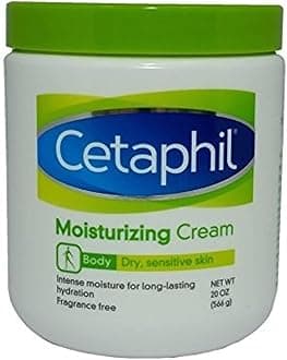 Cetaphil Moisturizing Cream for Dry, Sensitive Skin, Fragrance Free, 20 oz