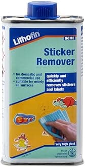lithofin Sticker Remover 250ml for almost any surface inc textiles