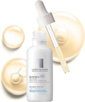 Glycolic Acid Serum with Tranexamic Acid, Kojic Acid and Vitamin B5, Reduces Dark Spots and Discoloration, Skin Tone Corrector to Brighten and Even Skin Tone