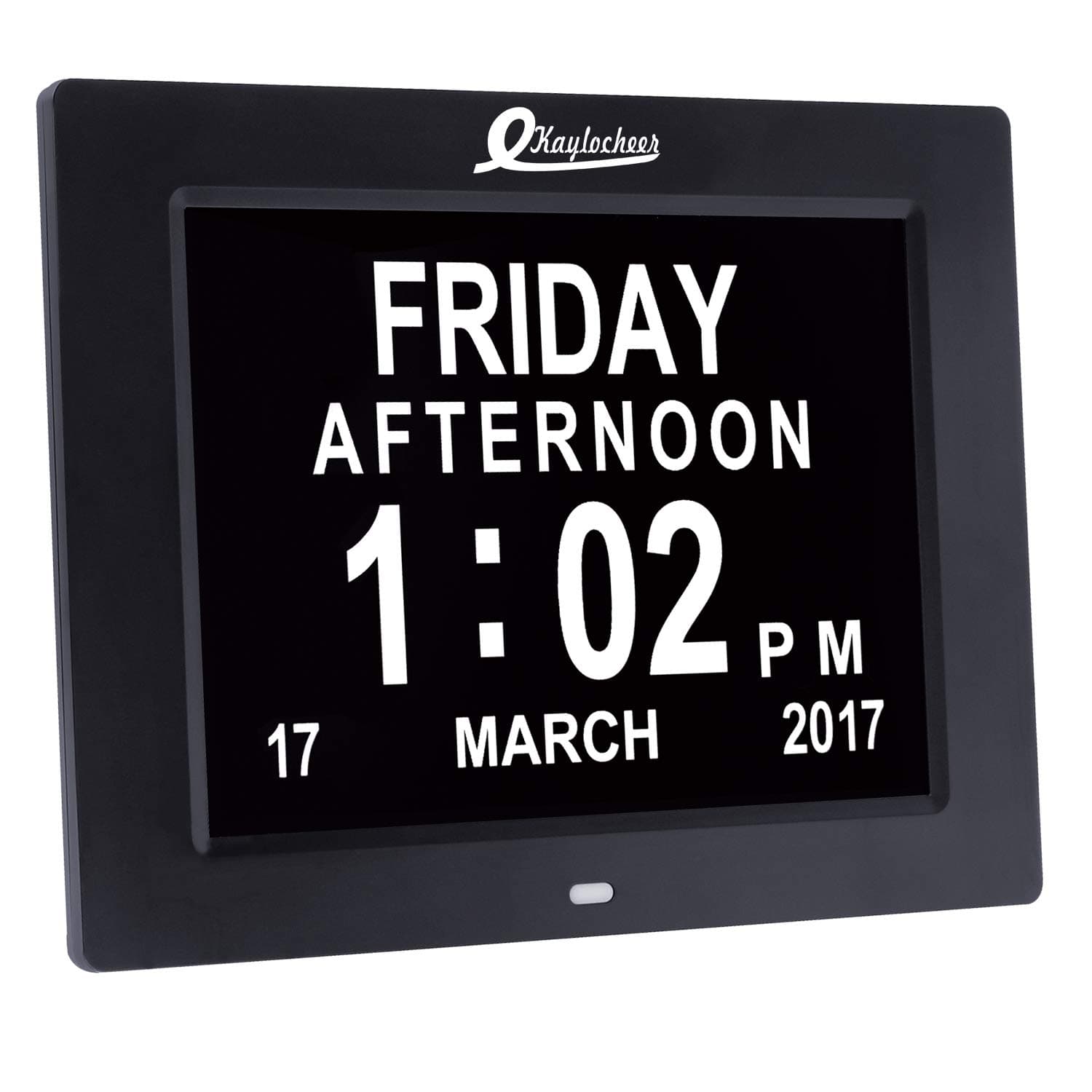 Digital Wall Clock- Alarm clock- Kitchen LED Clock- Extra Large Electronic Calendar Day Clock with Battery Backup- Large Numbers