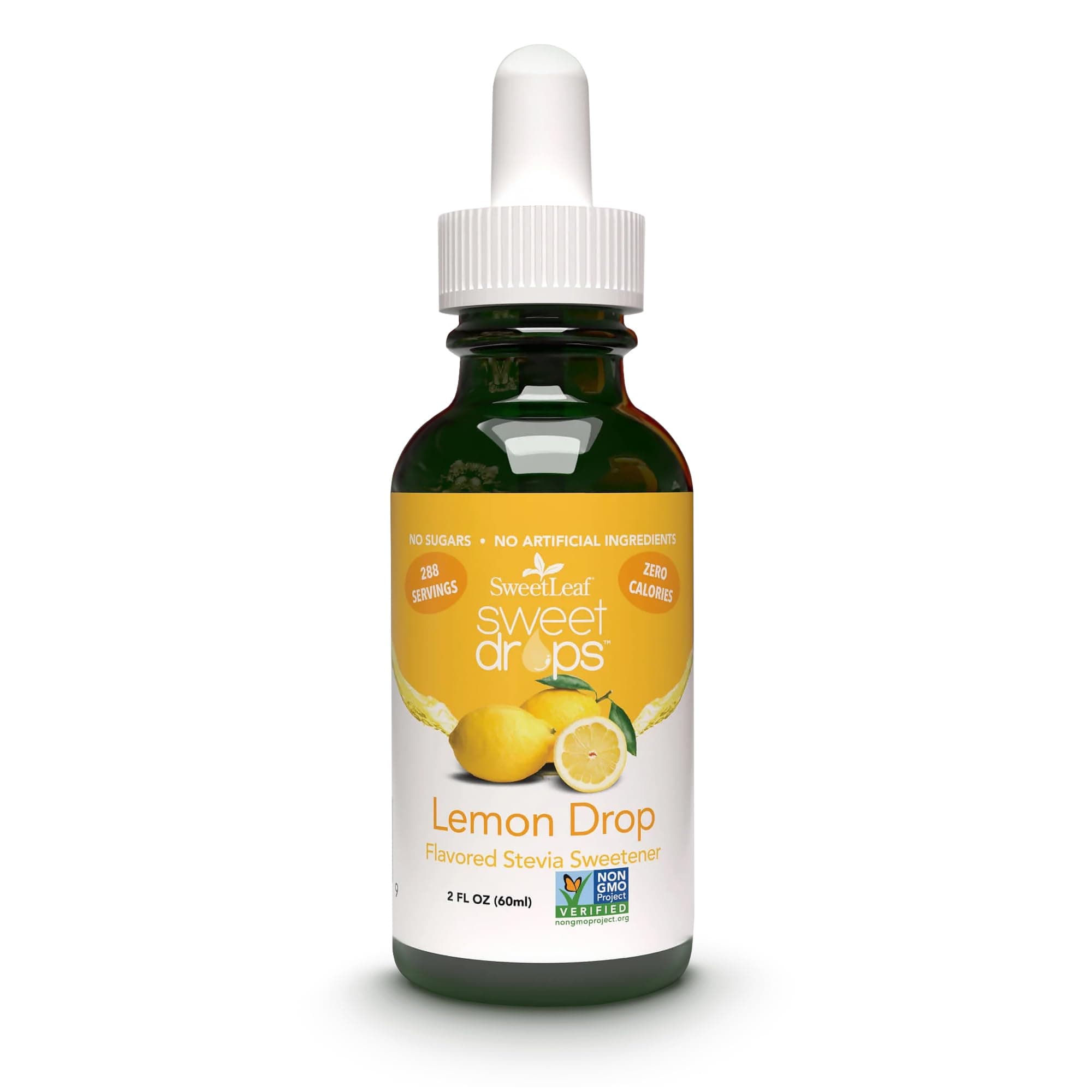 SweetLeaf Liquid Stevia, Lemon Drop 2 fl oz (60 ml)