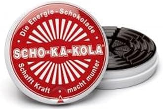 Pack of 6 Energy Chocolate Sarotti Scho-Ka-Kola Caffeine Boost