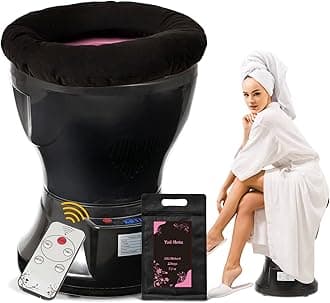 Yoni Steam Kit, Yoni Steam Seat with Yoni Steam Herbs (20 Bags) & U Cushion, V Steam at Home Kit for Feminine Odor, PH Balance, Postpartum Care, Cleansing and Moisturize Support
