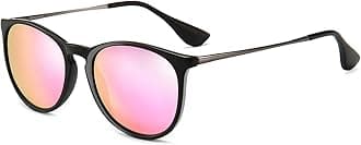 SUNGAIT Vintage Round Sunglasses for Women Men Classic Retro Designer Style