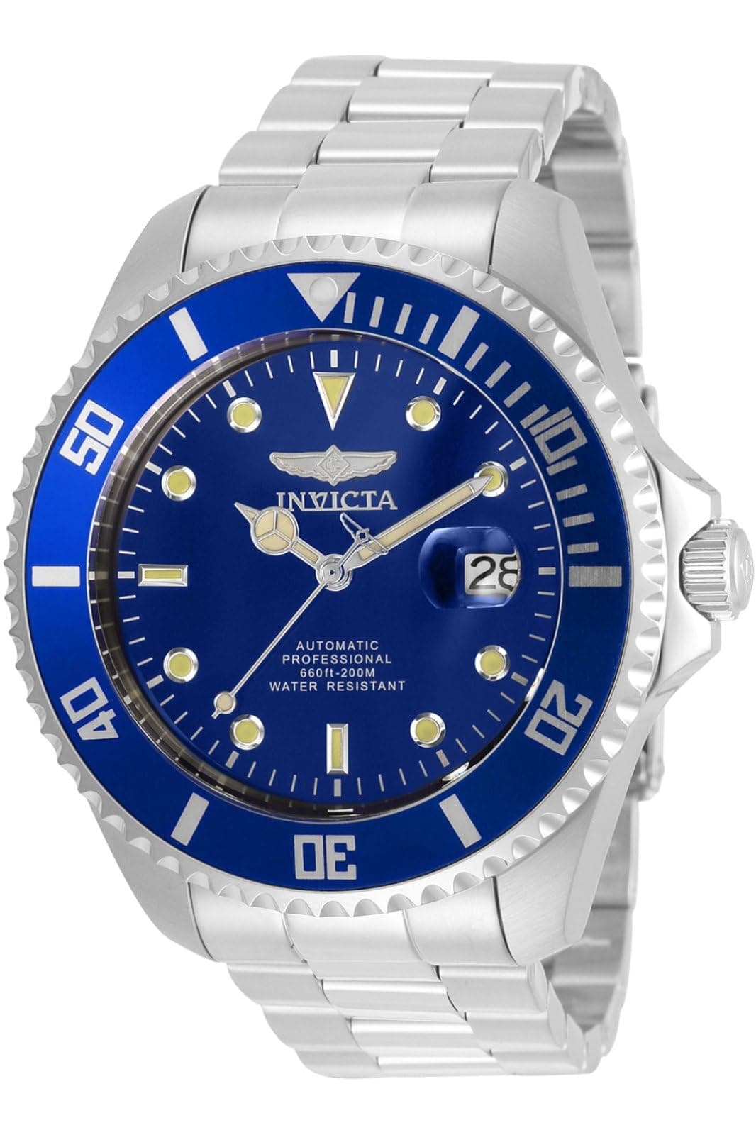 Invicta Automatic Pro Diver Stainless Steel Watch