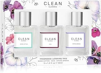 CLASSIC Fragrance Discovery Gift Set, Travel Mini Size, Layerable Perfume for Everyday Wear, Long Lasting, Vegan, Phthalate-Free & Paraben-Free