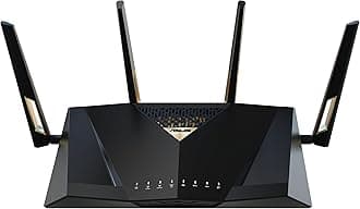RT-BE88U Dual-Band WiFi 7 AiMesh Extendable Performance Router, 4K-QAM, MLO, Dual 10G Ports, SFP+, 4X 2.5G Ports, 4X 1G Ports, 34G WAN/LAN Capacity, Network Security, Built-in VPN