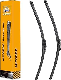 AUTOBOO 26"+23" Windshield Wiper Blade Sets Replacement for Toyota Tundra 2006-2018,Sequoia 2007-2018 -Original Factory Quality (Pack of 2)