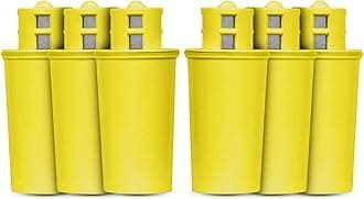 Crystal Quest Demineralizer (DI) Water Filter Pitcher Cartridge – Advanced Filtration for Clean, Healthy Water, Removes Contaminants, Long-Lasting, Easy Installation, 500 Gallons Capacity [Pack of 6]