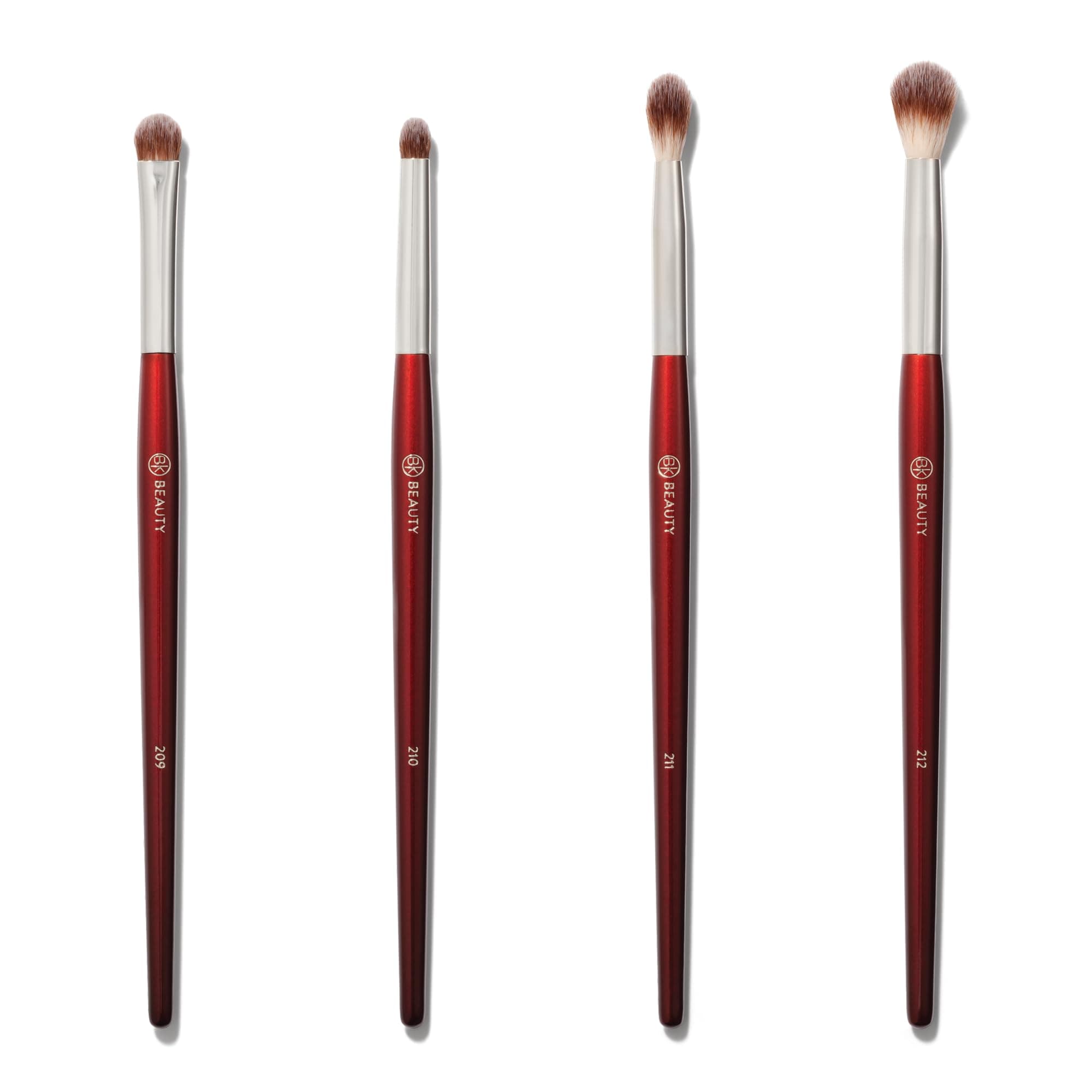 CORE LINE EXTENSION EYE SET (4PC) - Professional Eyeshadow Brush Set for Precise Makeup Placement & Blending | Premium Eye Makeup Brushes for Flawless Application