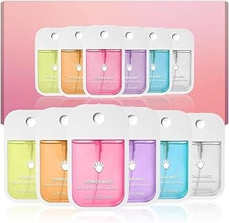 Hand Sanitizer Spray Hand Sanitizer Portable Spray Hand Sanitizer Hydrating Hand Sanitizer Spray Multi-Flavor Cleanses Your Hands Travel Size