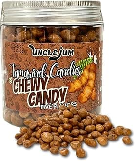 Chewy Tamarind Candy 5 Tastes fusion of spicy, sour, sweet, salty, and umami (savory) tastes in one chewy bite. 200grams